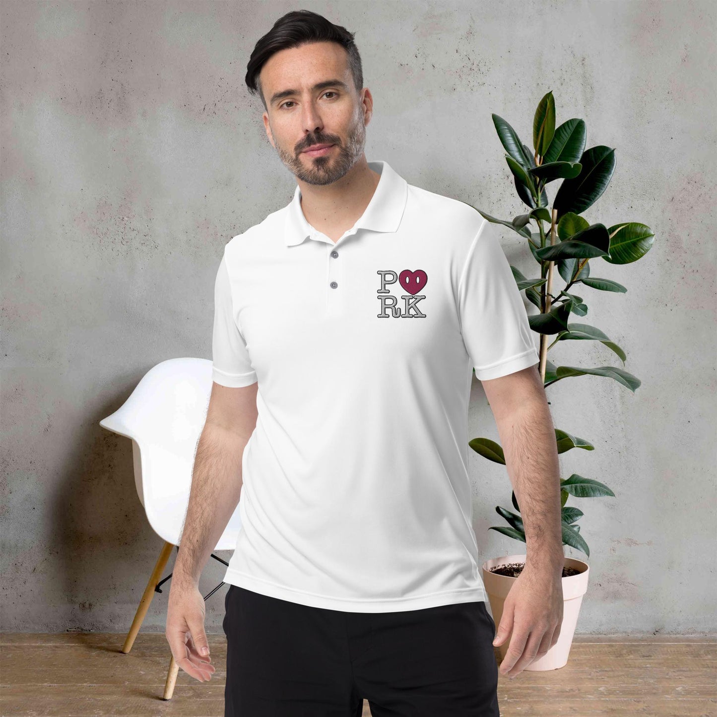 AK-D000#S-000 P<3RK adidas Performance Polo Shirt