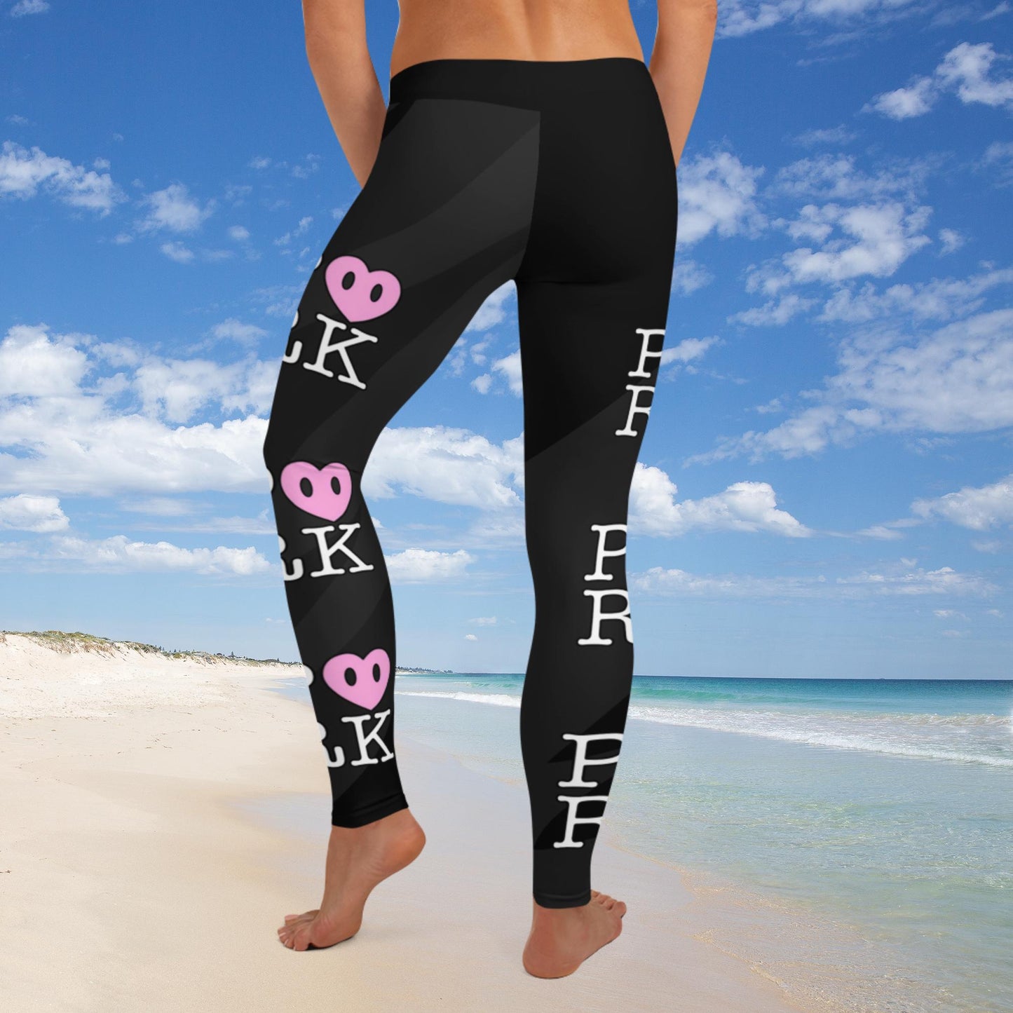 BO-B-D000#S-000 P<3RK Unisex Athletic Leggings