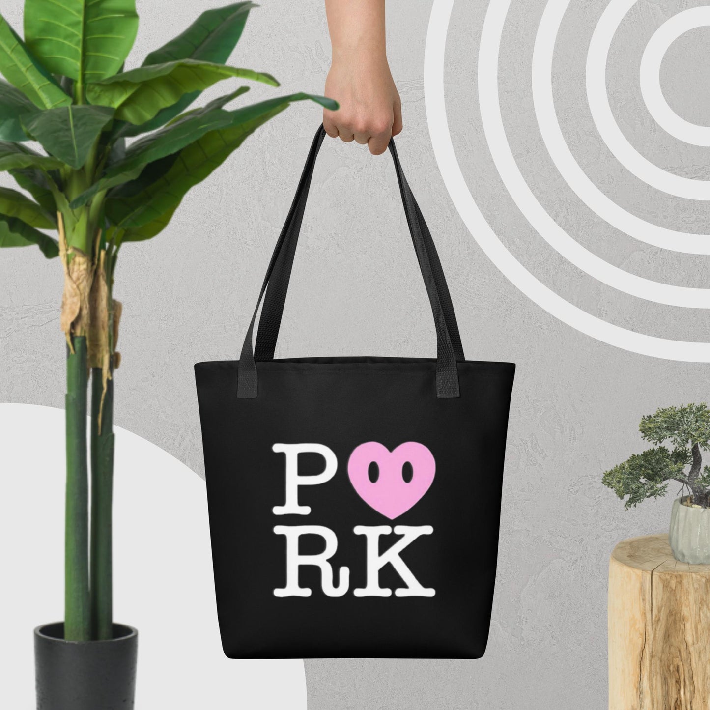 CG-D000#S-000 P<3RK All-Over Print Tote Bag