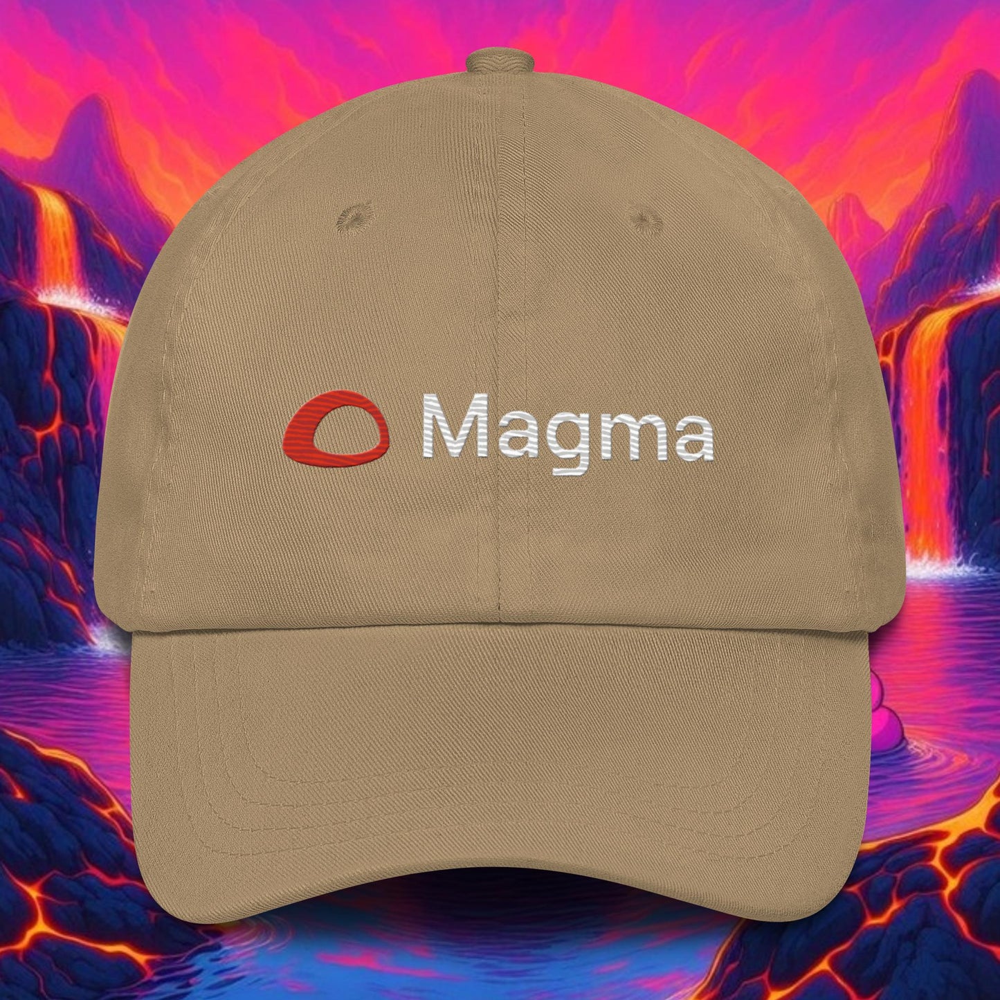 BQ-D1001#S-000 Magma Classic Dad Hat