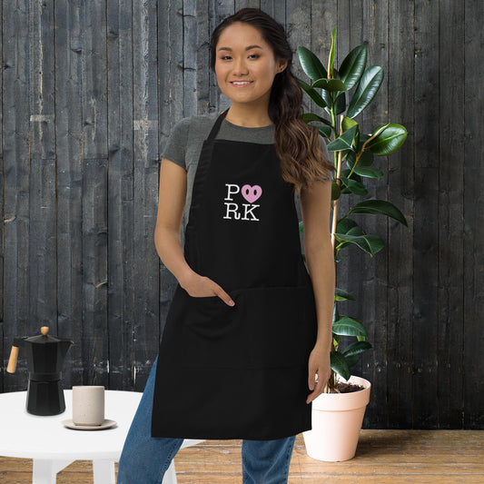 DV-D000#S-000 P<3RK Embroidered Apron