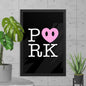 DK-D000#S-000 P<3RK Enhanced Matte Paper Framed Poster (in)