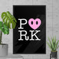 DK-D000#S-000 P<3RK Enhanced Matte Paper Framed Poster (in)