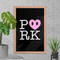 DK-D000#S-000 P<3RK Enhanced Matte Paper Framed Poster (in)