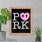 DK-D000#S-000 P<3RK Enhanced Matte Paper Framed Poster (in)