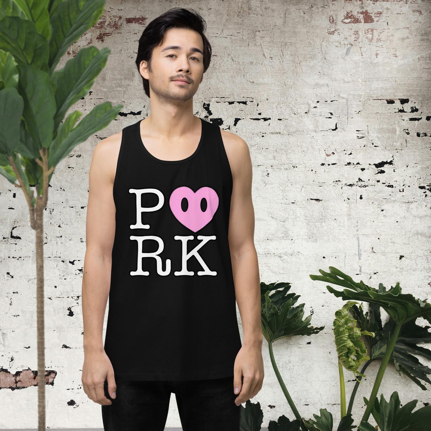 AM-D000#S-000 P<3RK Men's Premium Tank Top