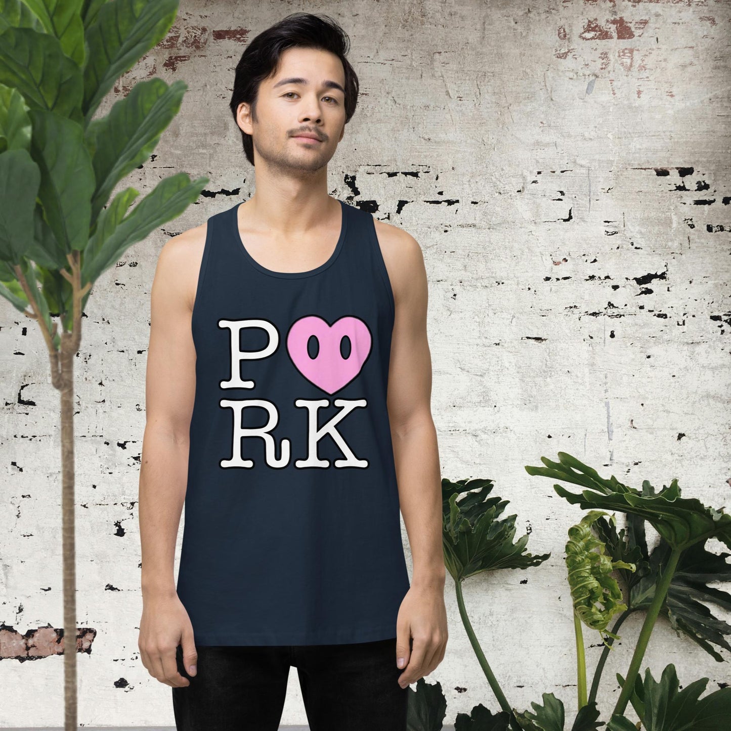 AM-D000#S-000 P<3RK Men's Premium Tank Top