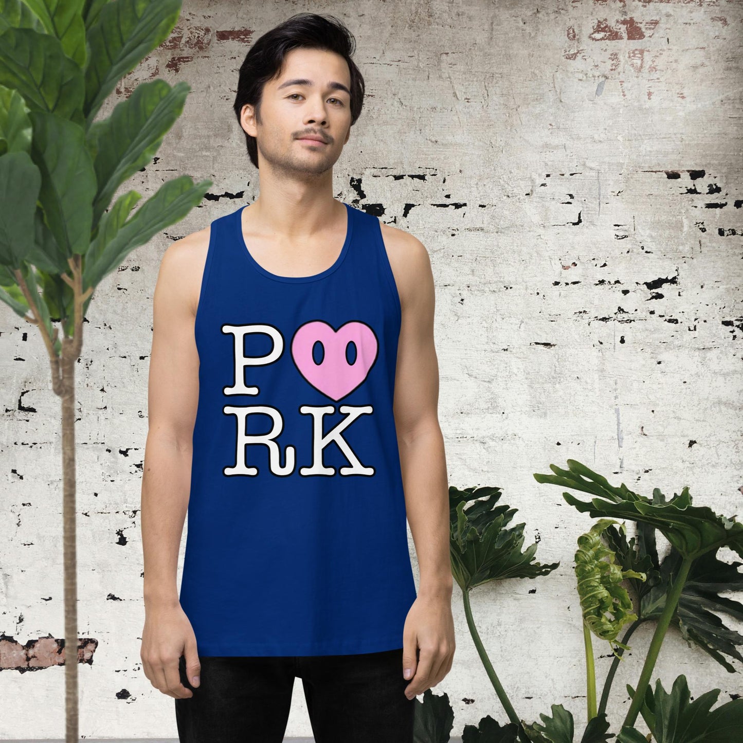 AM-D000#S-000 P<3RK Men's Premium Tank Top