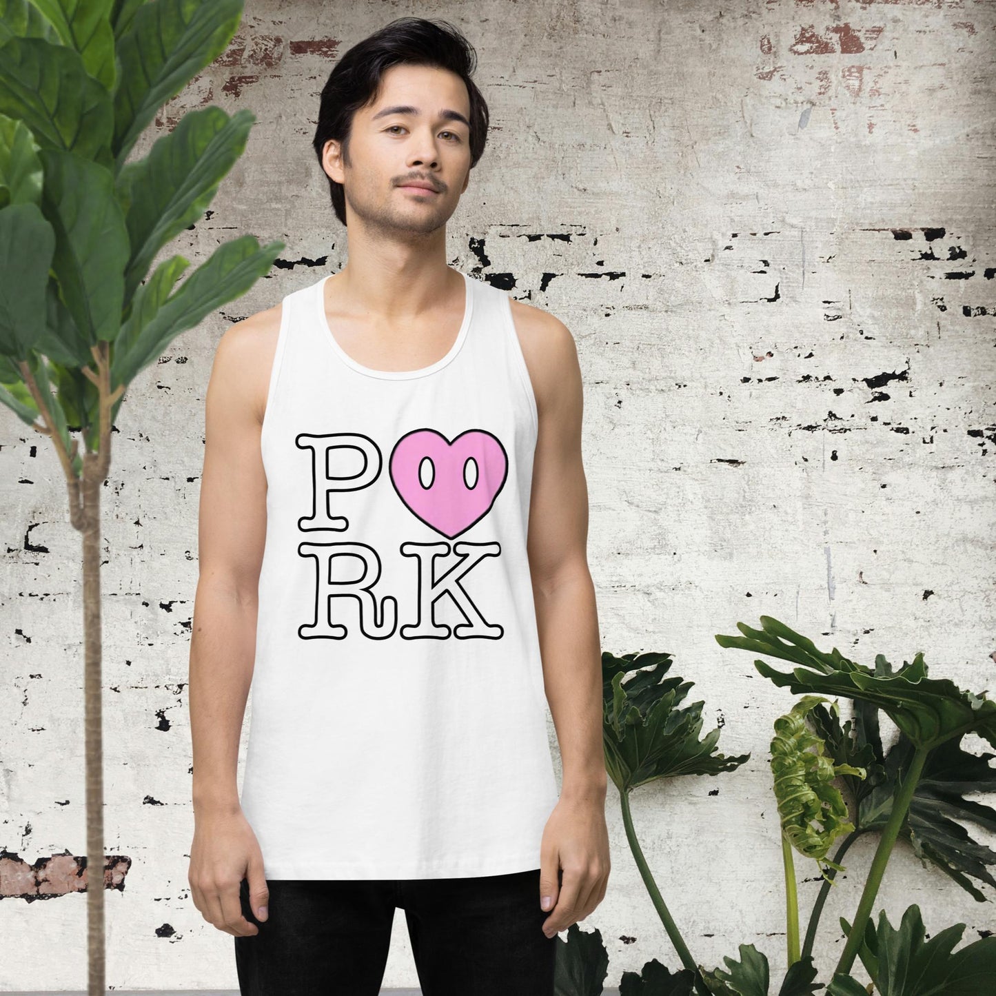 AM-D000#S-000 P<3RK Men's Premium Tank Top