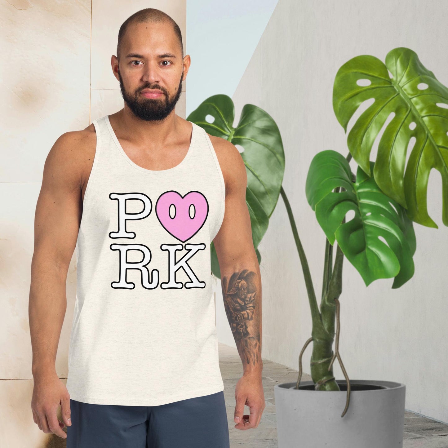 AL-D000#S-000 P<3RK Men’s Classic Tank Top