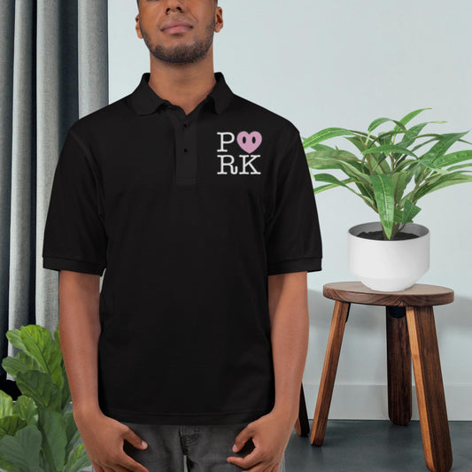 AJ-D000#S-000 P<3RK Men's Premium Polo Shirt