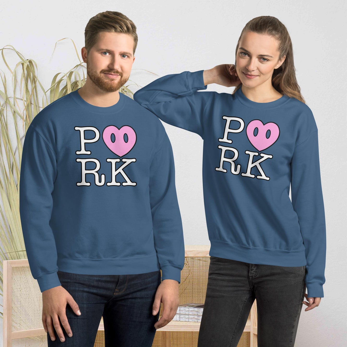 AU-D000#S-000 P<3RK Unisex Sweatshirt