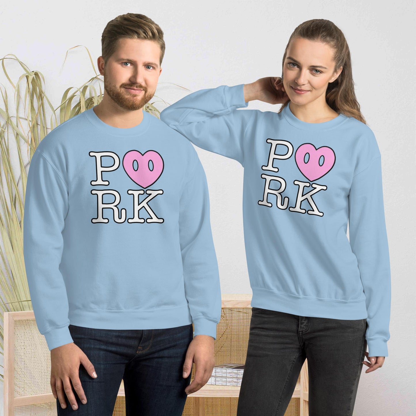 AU-D000#S-000 P<3RK Unisex Sweatshirt