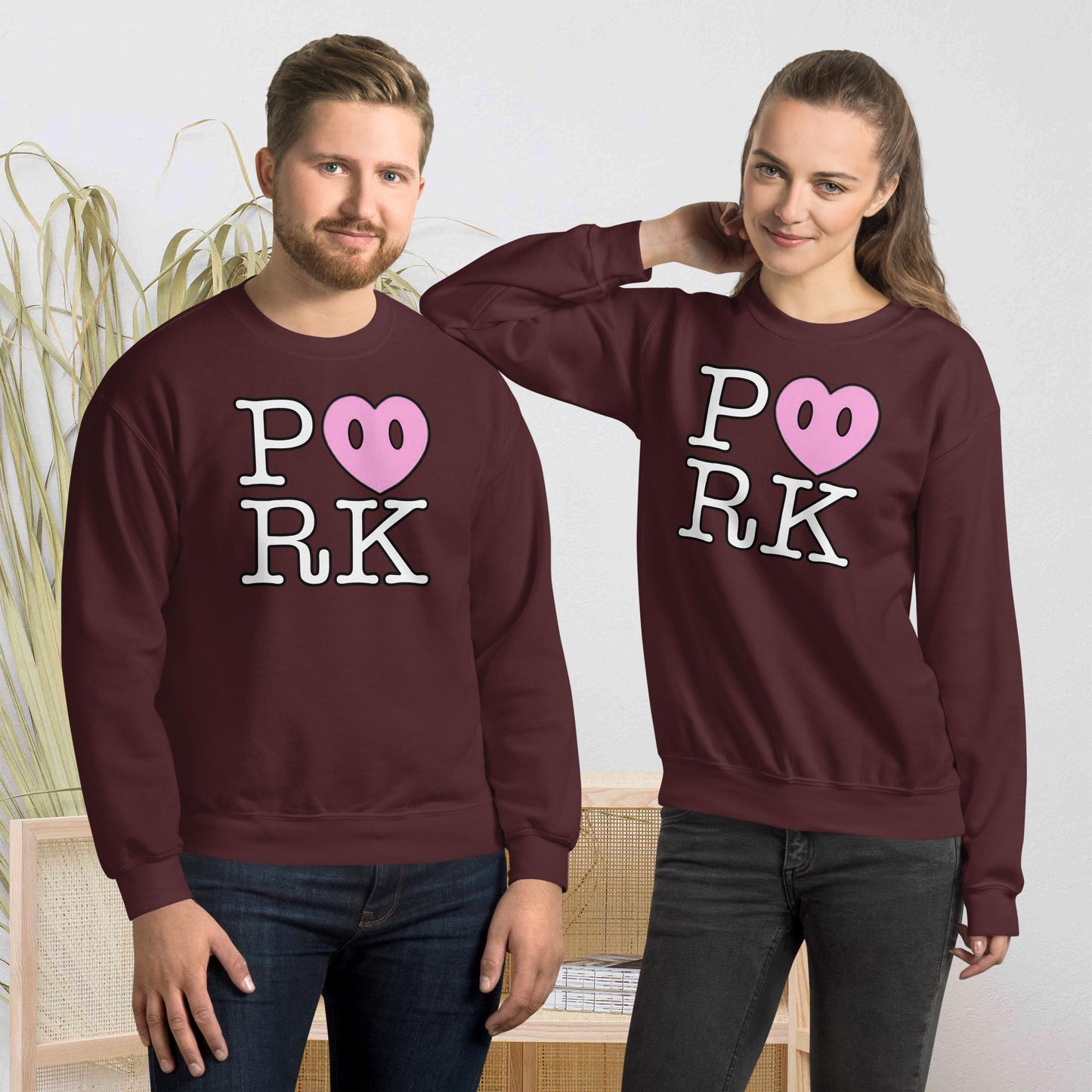 AU-D000#S-000 P<3RK Unisex Sweatshirt