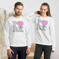 AU-D000#S-000 P<3RK Unisex Sweatshirt