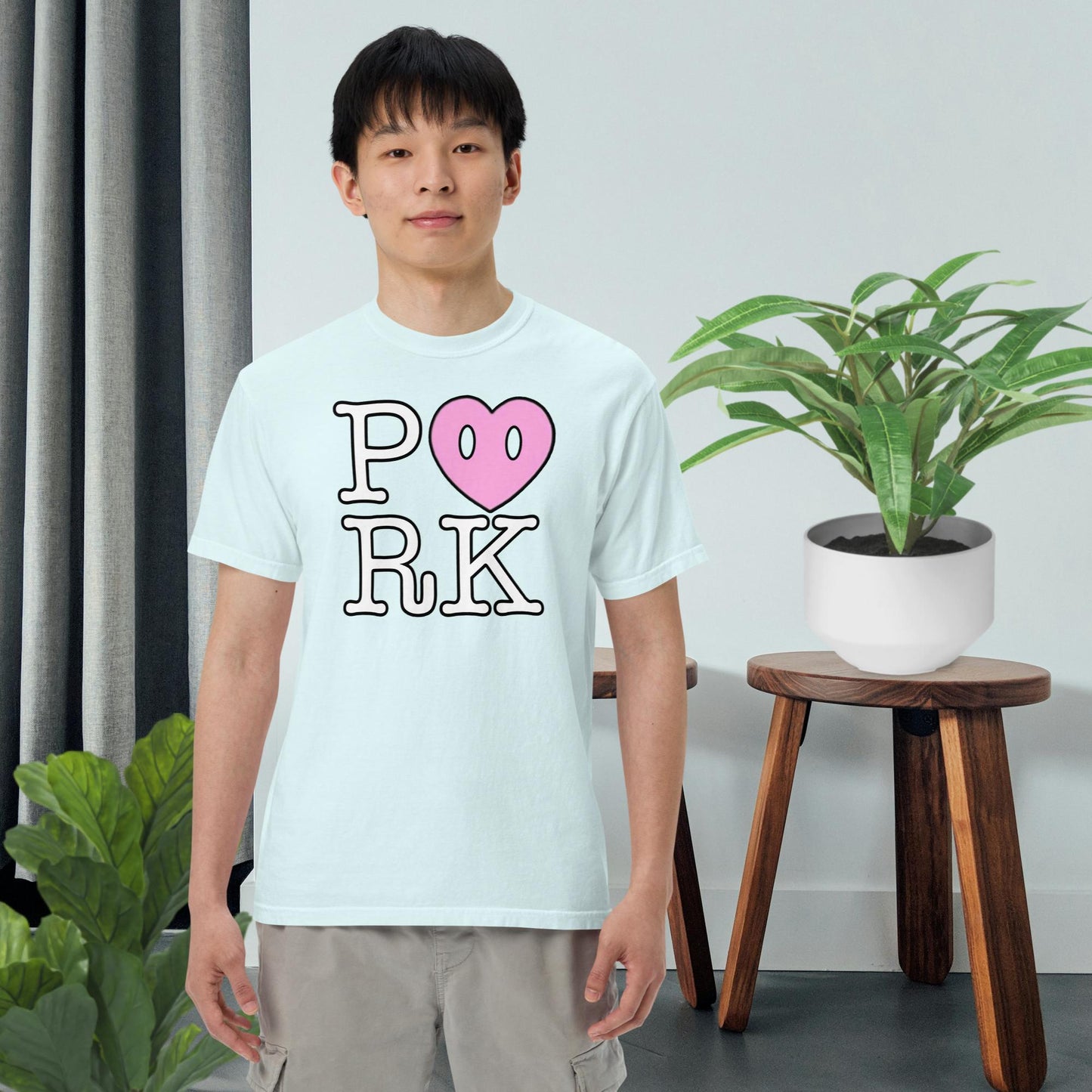 AF-D000#S-000 P<3RK Unisex Garment-Dyed Heavyweight T-Shirt