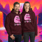 AY-D001#S-001 PINK PEPE $PORK Unisex Heavy Blend Hoodie