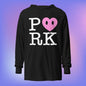 AT-D000#S-000 $PORK Unisex Hooded Long Sleeve Tee