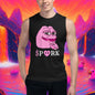 AP-D001#S-001 PINK PEPE $PORK Unisex Muscle Shirt