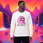 AX-D001#S-001 PINK PEPE $PORK Unisex Organic Raglan Sweatshirt