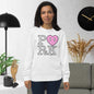 AV-D000#S-000 P<3RK Unisex Organic Sweatshirt