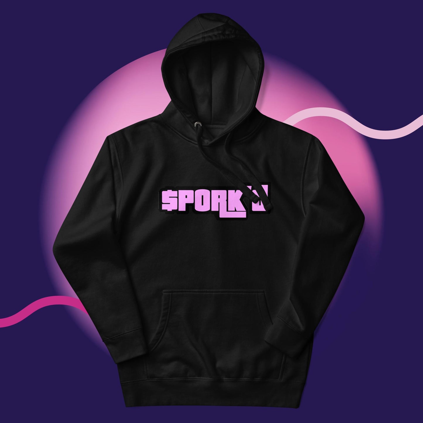 BA-D000#S-052 $PORK'D Unisex Premium Hoodie