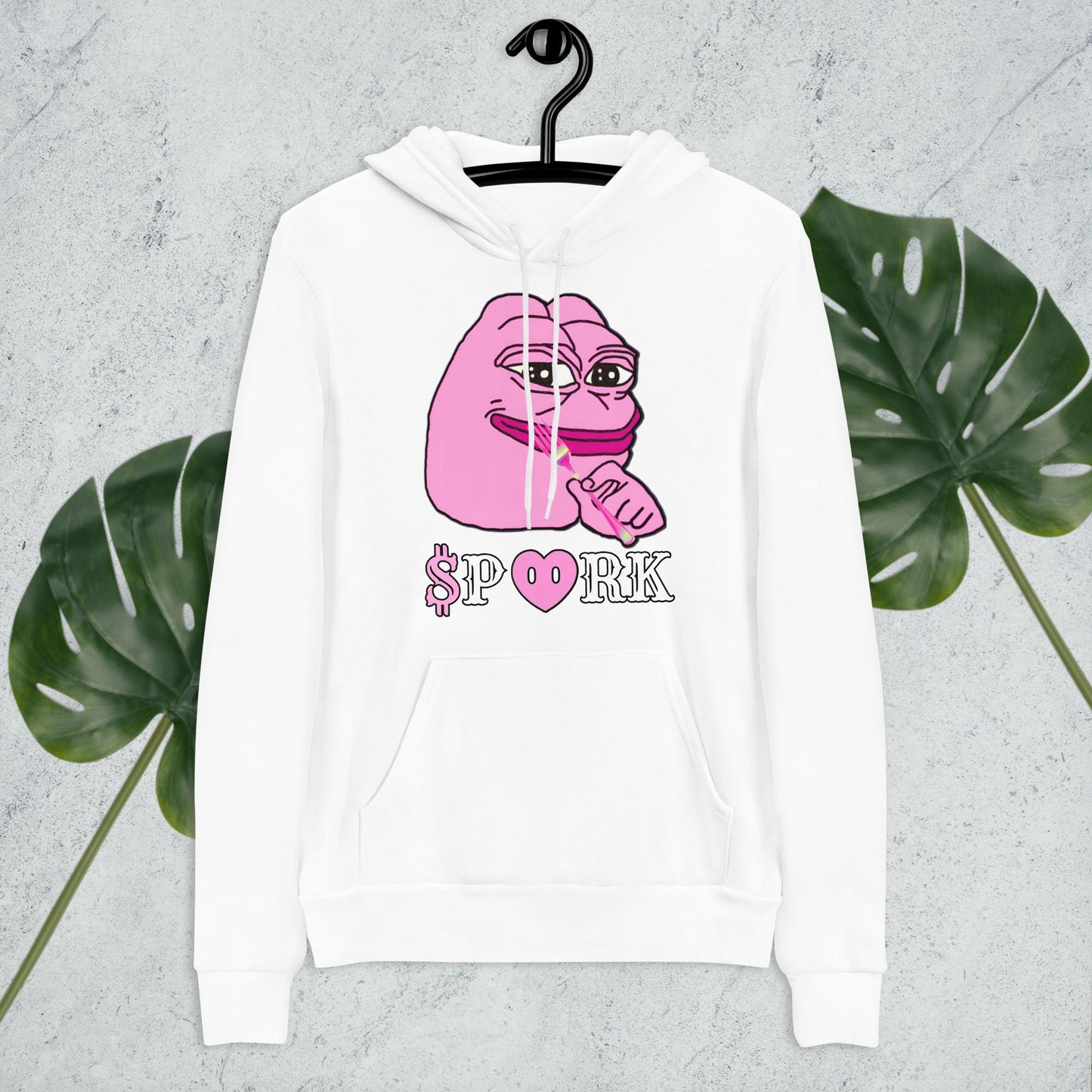 BD-D001#S-001 PINK PEPE $PORK Unisex Pullover Hoodie