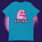 AA-D001#S-012 PINK-PEPE-$PORK Unisex Staple T-Shirt