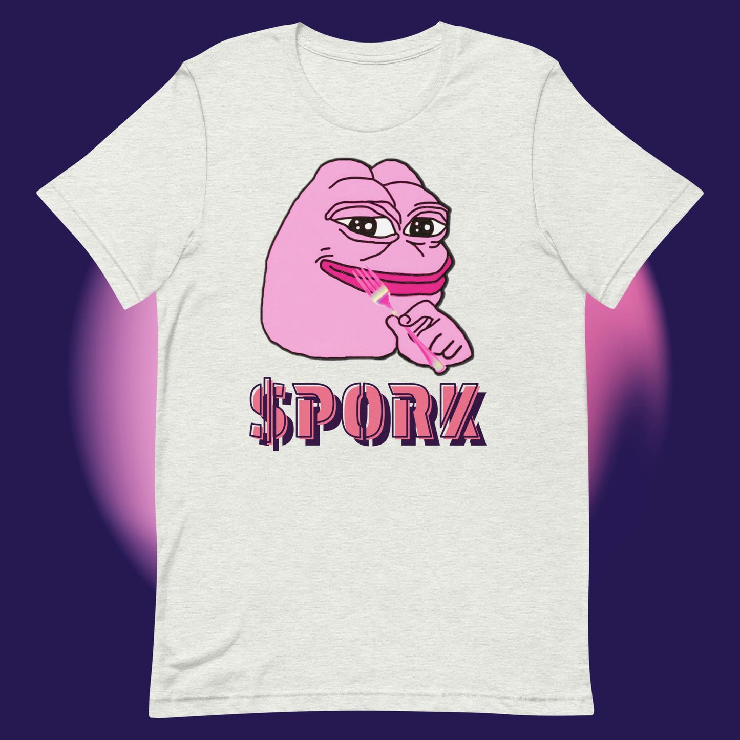 AA-D001#S-014 PINK-PEPE-$PORK Unisex Staple T-Shirt