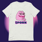 AA-D001#S-028 PINK-PEPE-$PORK Unisex Staple T-Shirt