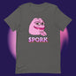 AA-D001#S-030 PINK-PEPE-$PORK Unisex Staple T-Shirt