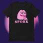 AA-D001#S-012 PINK-PEPE-$PORK Unisex Staple T-Shirt