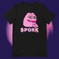 AA-D001#S-013 PINK-PEPE-$PORK Unisex Staple T-Shirt