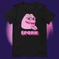 AA-D001#S-027 PINK-PEPE-$PORK Unisex Staple T-Shirt