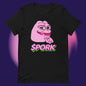 AA-D001#S-033 PINK-PEPE-$PORK Unisex Staple T-Shirt