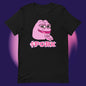 AA-D001#S-034 PINK-PEPE-$PORK Unisex Staple T-Shirt