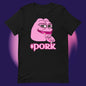 AA-D001#S-036 PINK-PEPE-$PORK Unisex Staple T-Shirt