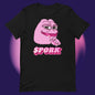 AA-D001#S-039 PINK-PEPE-$PORK Unisex Staple T-Shirt