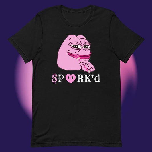 AA-D001#S-051 PINK-PEPE-$PORK'D Unisex Staple T-Shirt