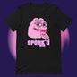 AA-D001#S-052 PINK-PEPE-$PORK'D Unisex Staple T-Shirt