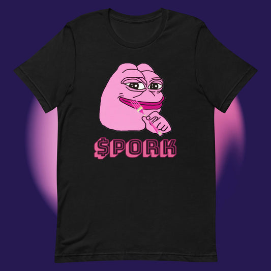 AA-D001#S-041 PINK-PEPE-$PORK Unisex Staple T-Shirt