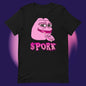 AA-D001#S-046 PINK-PEPE-$PORK Unisex Staple T-Shirt