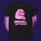 AA-D001#S-005 PINK-PEPE-$PORK Unisex Staple T-Shirt