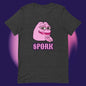 AA-D001#S-020 PINK-PEPE-$PORK Unisex Staple T-Shirt