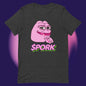 AA-D001#S-033 PINK-PEPE-$PORK Unisex Staple T-Shirt