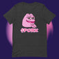 AA-D001#S-034 PINK-PEPE-$PORK Unisex Staple T-Shirt