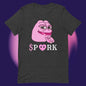 AA-D001#S-001 PINK-PEPE-$PORK Unisex Staple T-Shirt