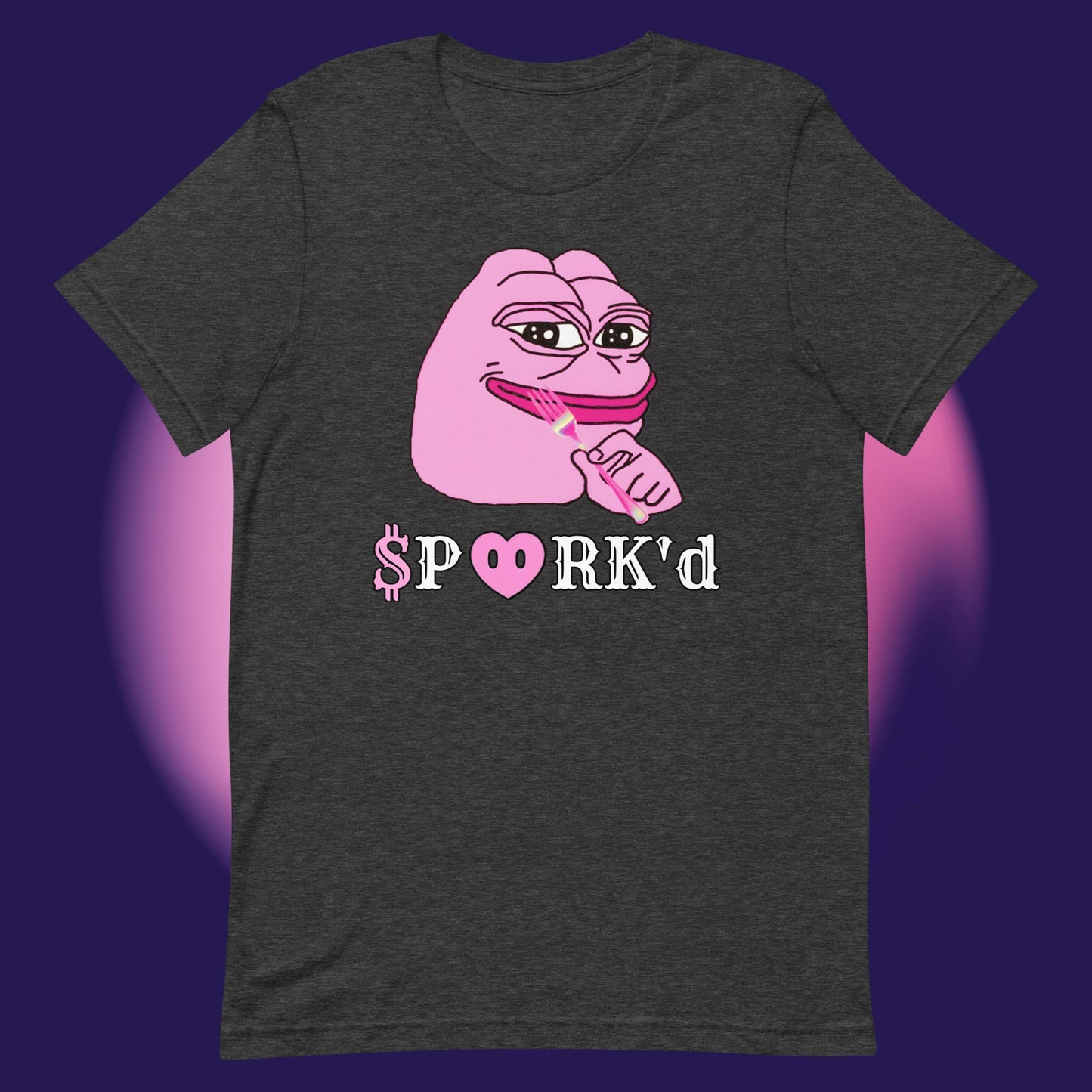 AA-D001#S-051 PINK-PEPE-$PORK'D Unisex Staple T-Shirt