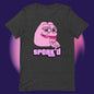 AA-D001#S-052 PINK-PEPE-$PORK'D Unisex Staple T-Shirt