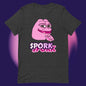 AA-D001#S-005 PINK-PEPE-$PORK Unisex Staple T-Shirt